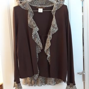 NWOT Fenn Wright Manson 3 Piece Snake Print Silk  Skirt Set Size 14/XL
